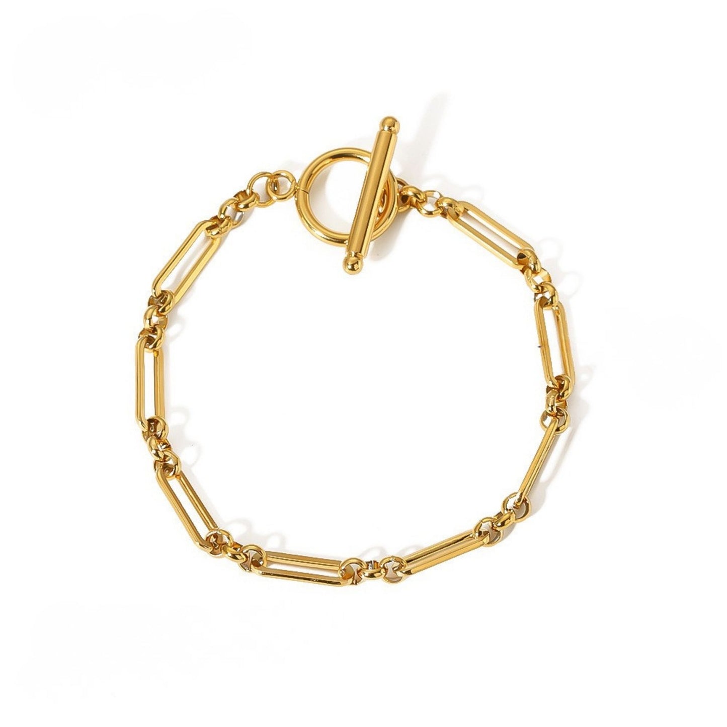 TBar Anchor bracelet gold