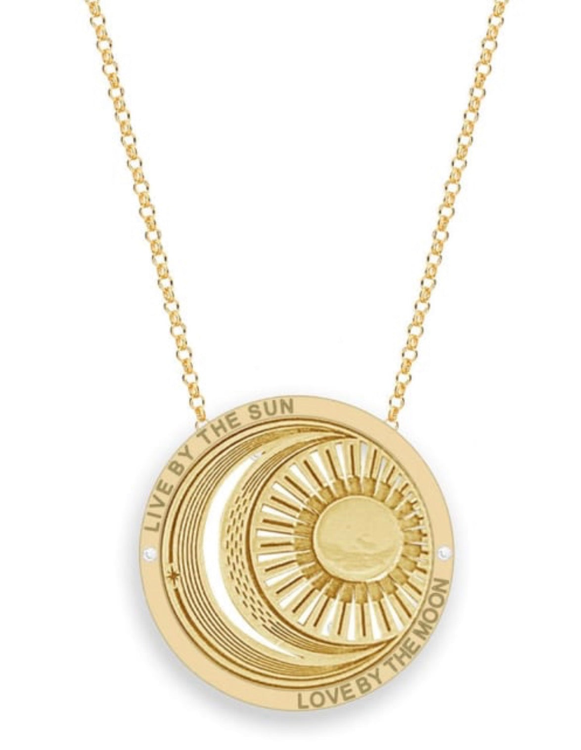Celestial Dream Necklace in Gold