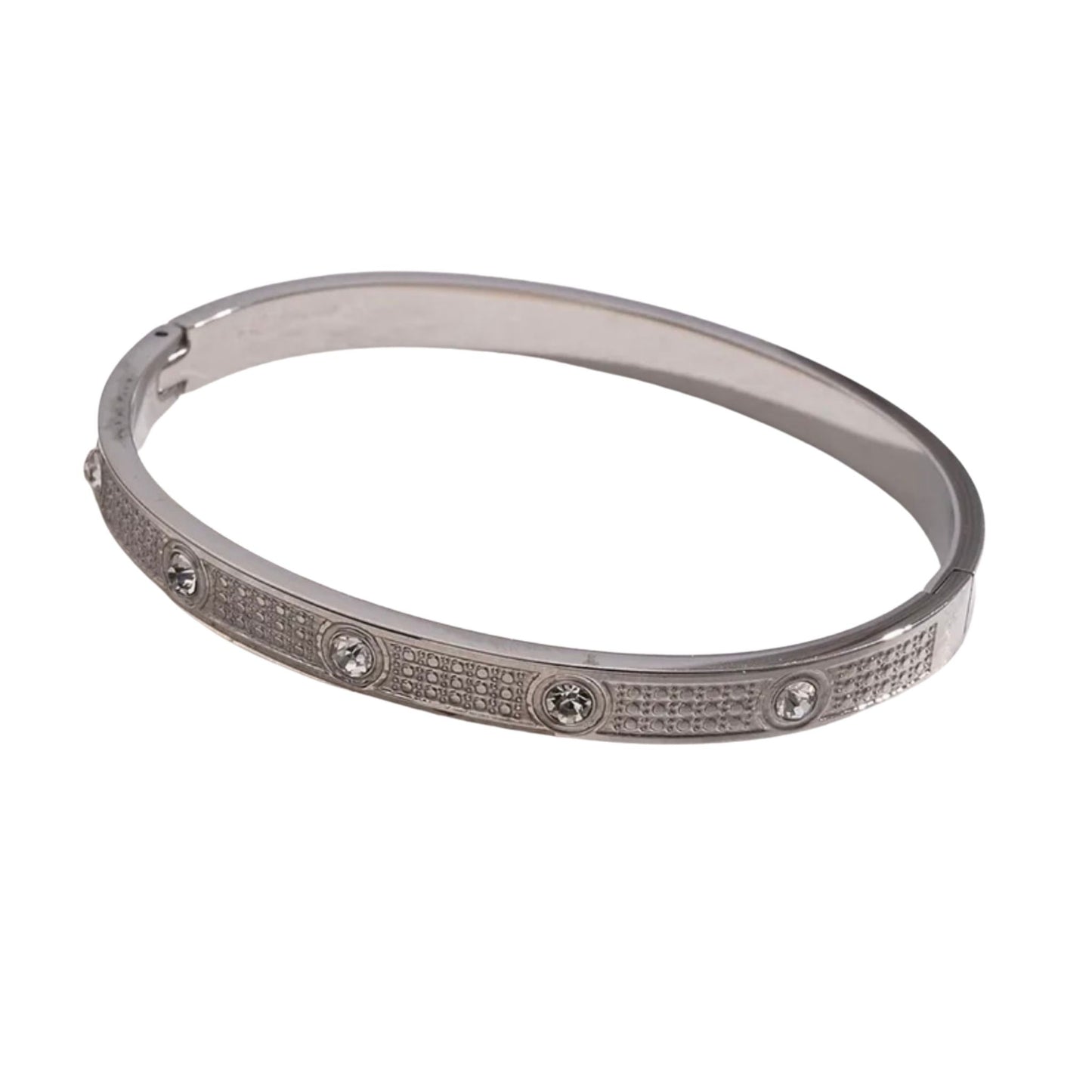 Texture Bangle Gold and Silver