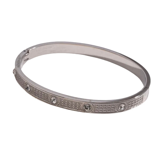 Texture Bangle Gold and Silver