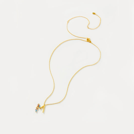 THE Initial Necklace 14k Gold plated Sterling Silver INTRODUCTORY PRICE