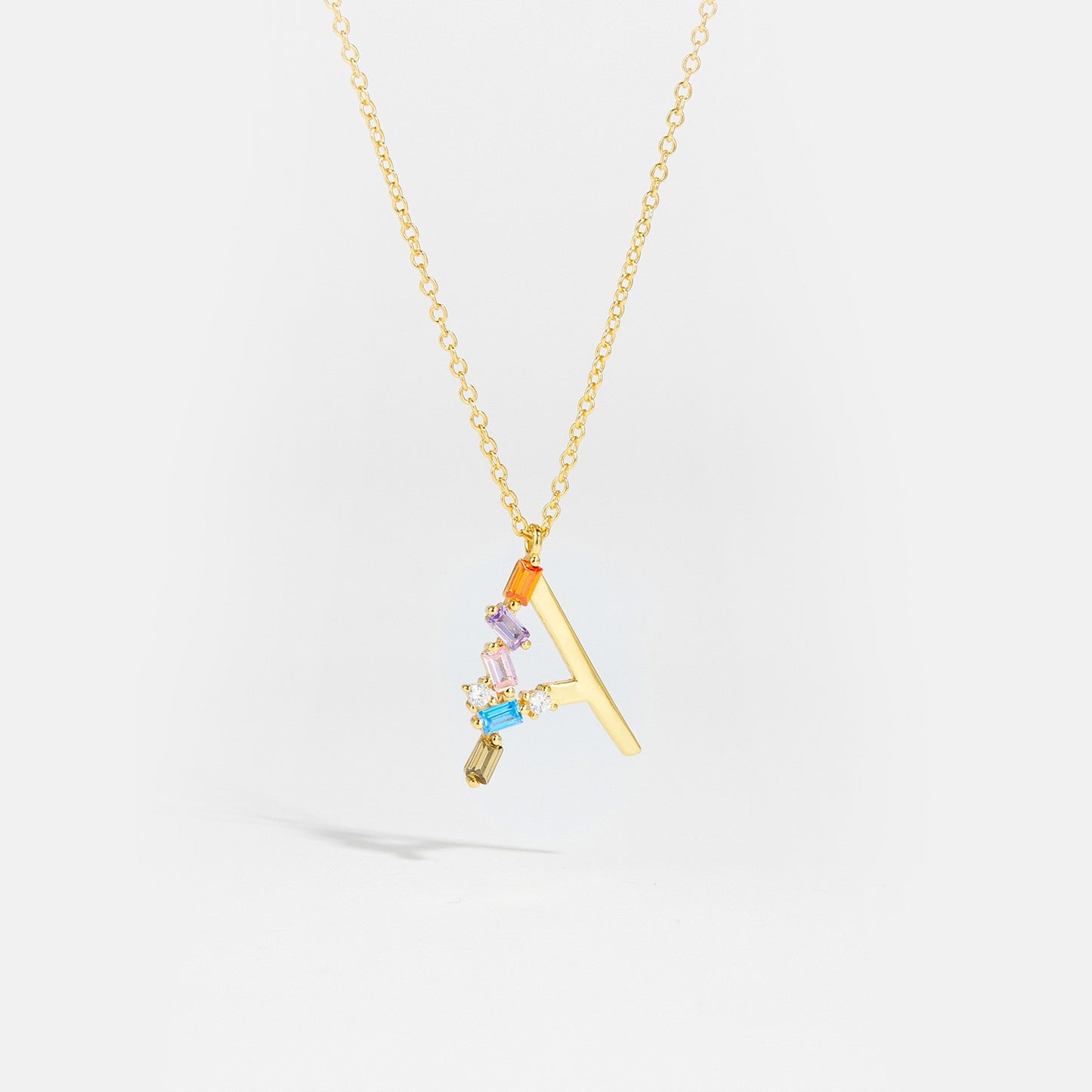 THE Initial Necklace 14k Gold plated Sterling Silver INTRODUCTORY PRICE