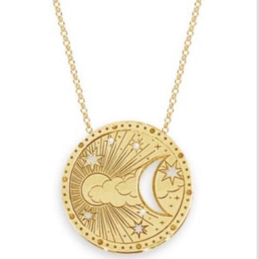 Celestial Dream Necklace in Gold