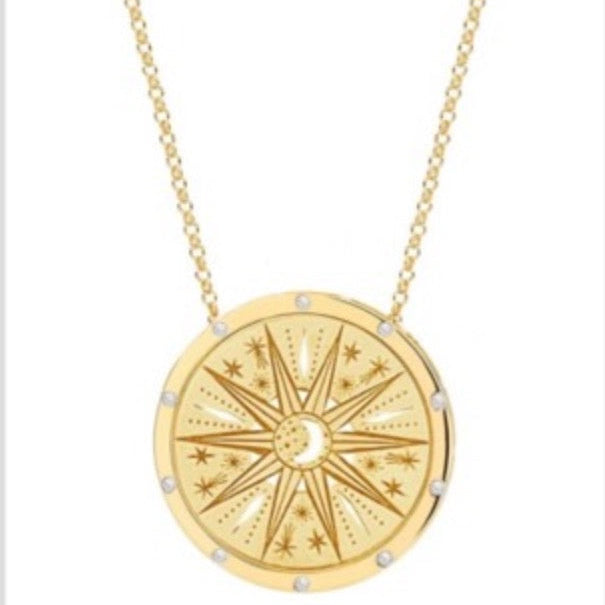 Celestial Dream Necklace in Gold