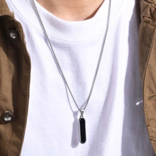 Mens long pendant chain