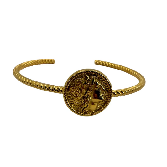 Coin Bangle Gold