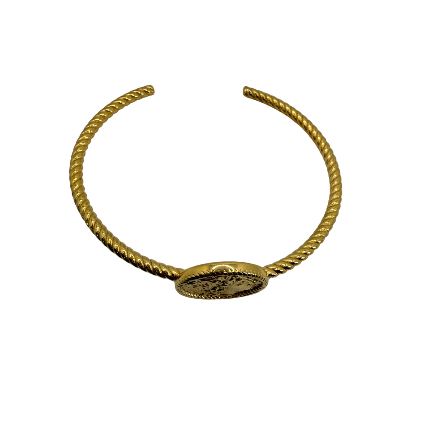 Coin Bangle Gold