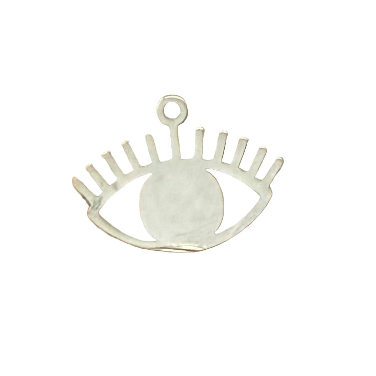 Evil Eye Charm 18k gold finish