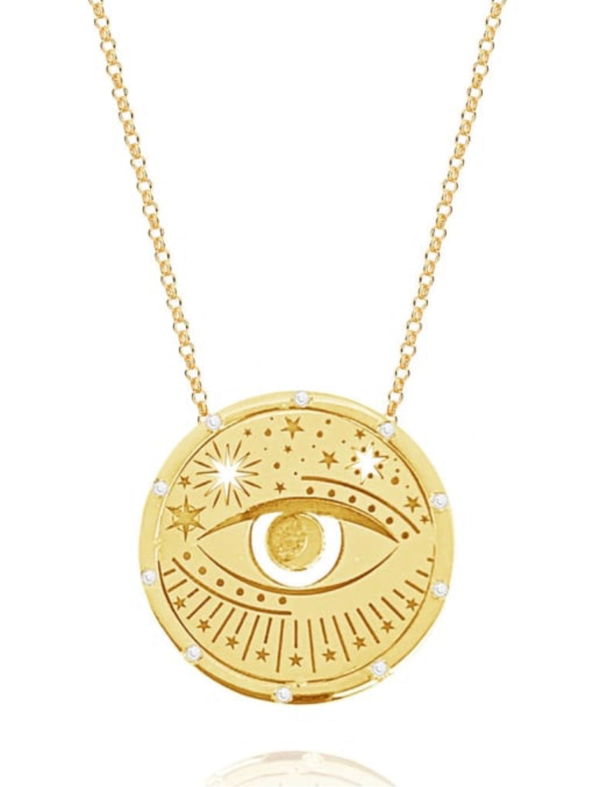 Celestial Dream Necklace in Gold