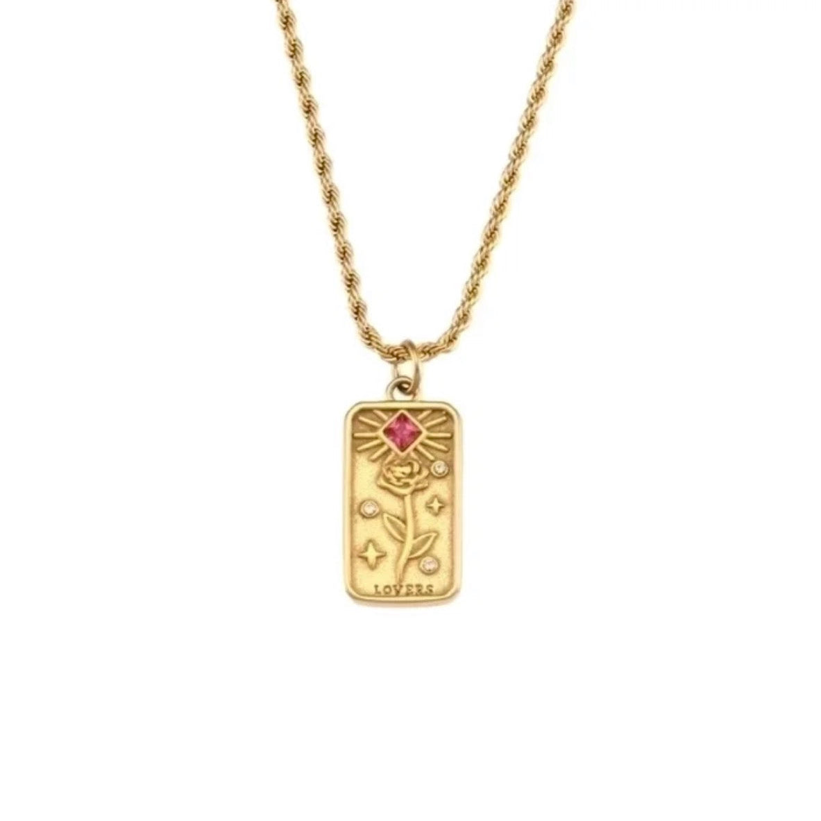 Tarot Collection Necklace Gold