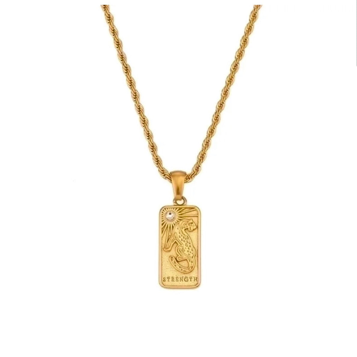 Tarot Collection Necklace Gold