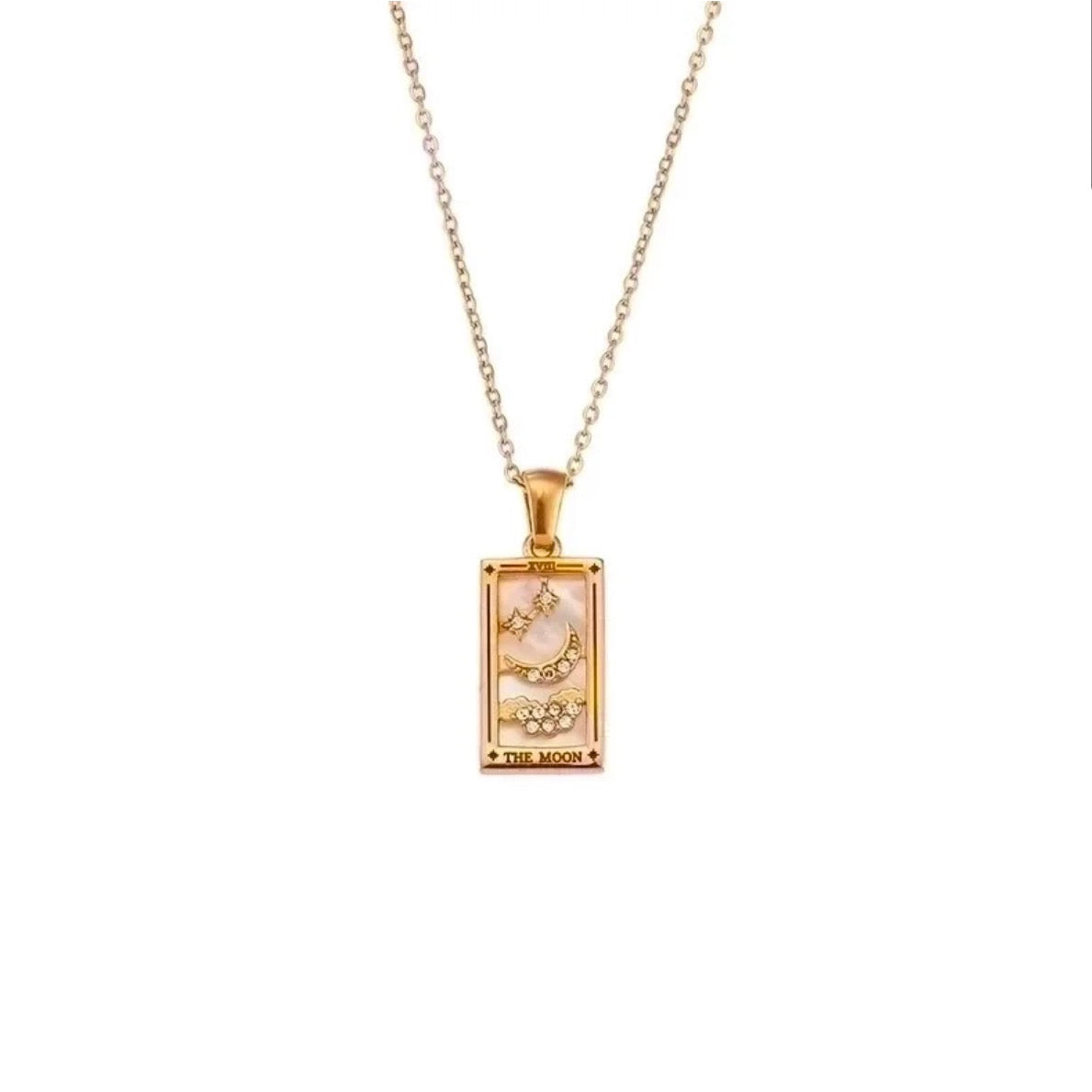 Tarot Collection Necklace Gold