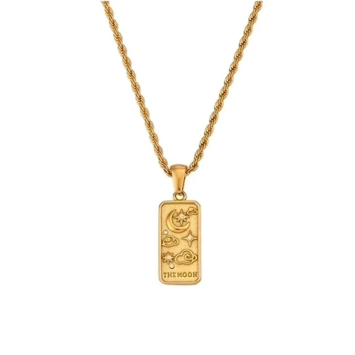 Tarot Collection Necklace Gold