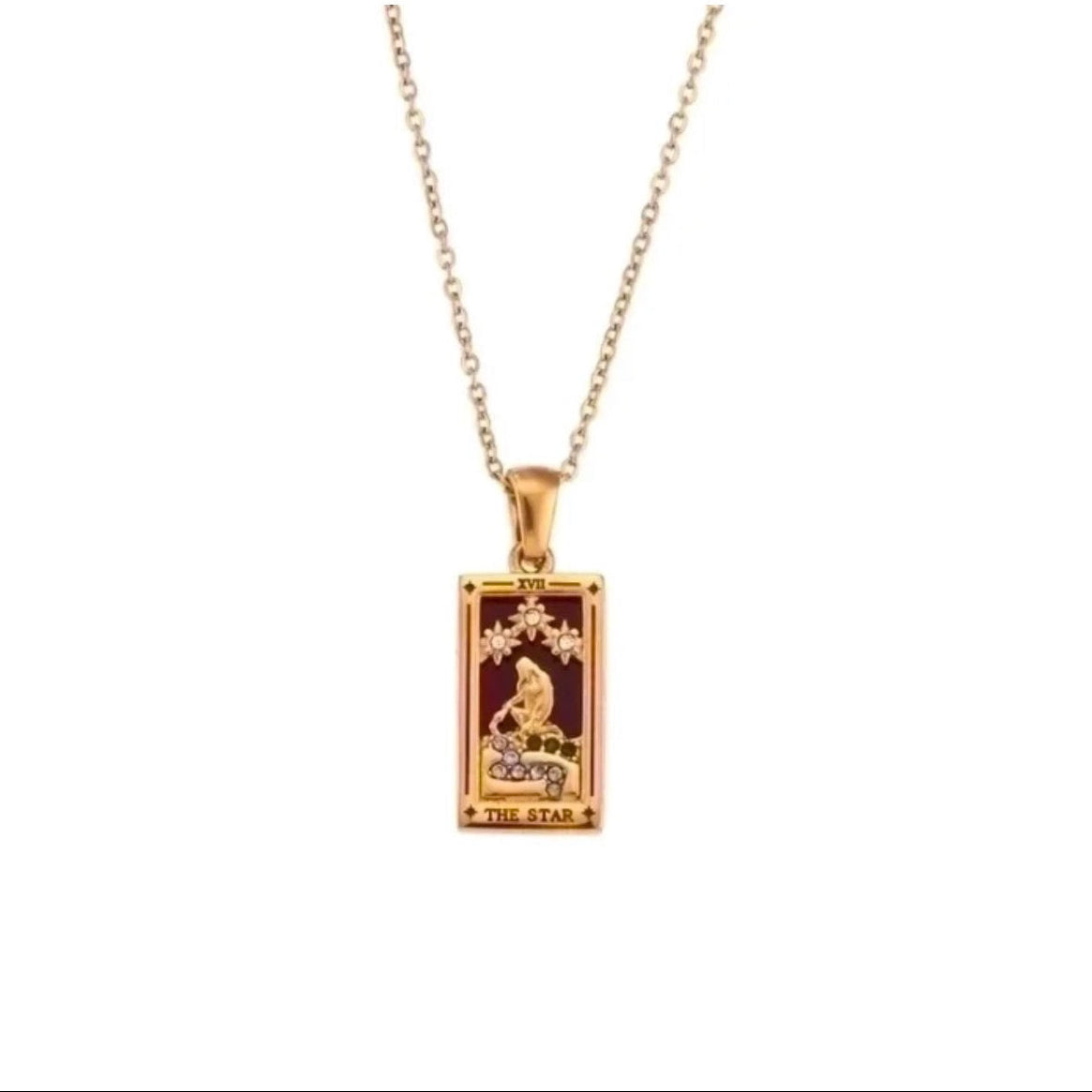 Tarot Collection Necklace Gold