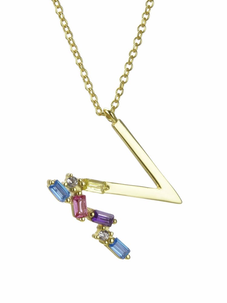 THE Initial Necklace 14k Gold plated Sterling Silver INTRODUCTORY PRICE