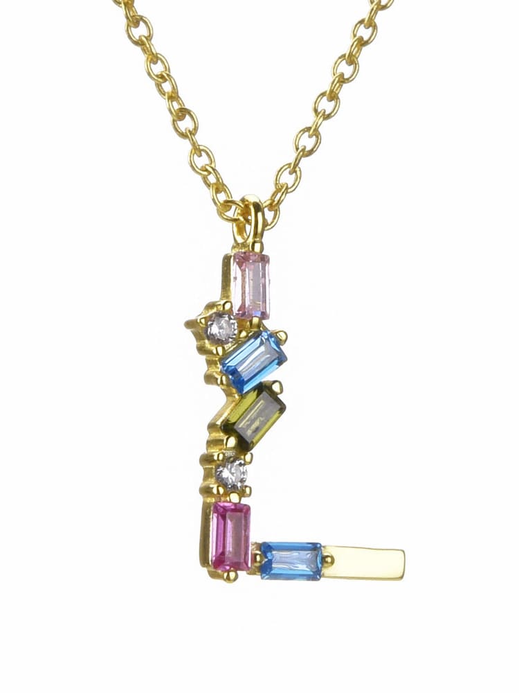 THE Initial Necklace 14k Gold plated Sterling Silver INTRODUCTORY PRICE