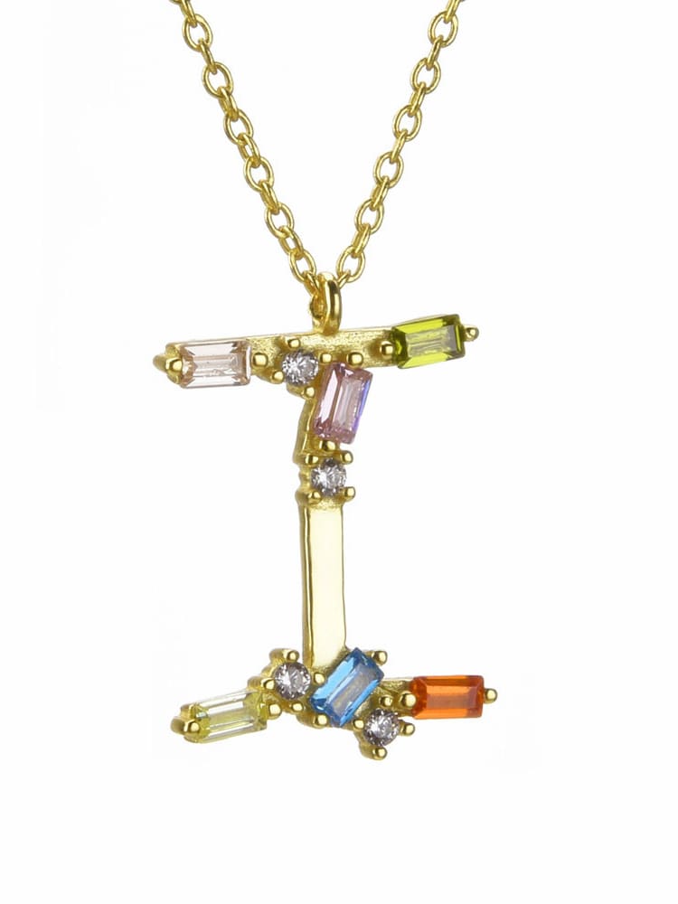 THE Initial Necklace 14k Gold plated Sterling Silver INTRODUCTORY PRICE