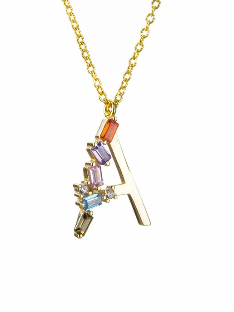 THE Initial Necklace 14k Gold plated Sterling Silver INTRODUCTORY PRICE