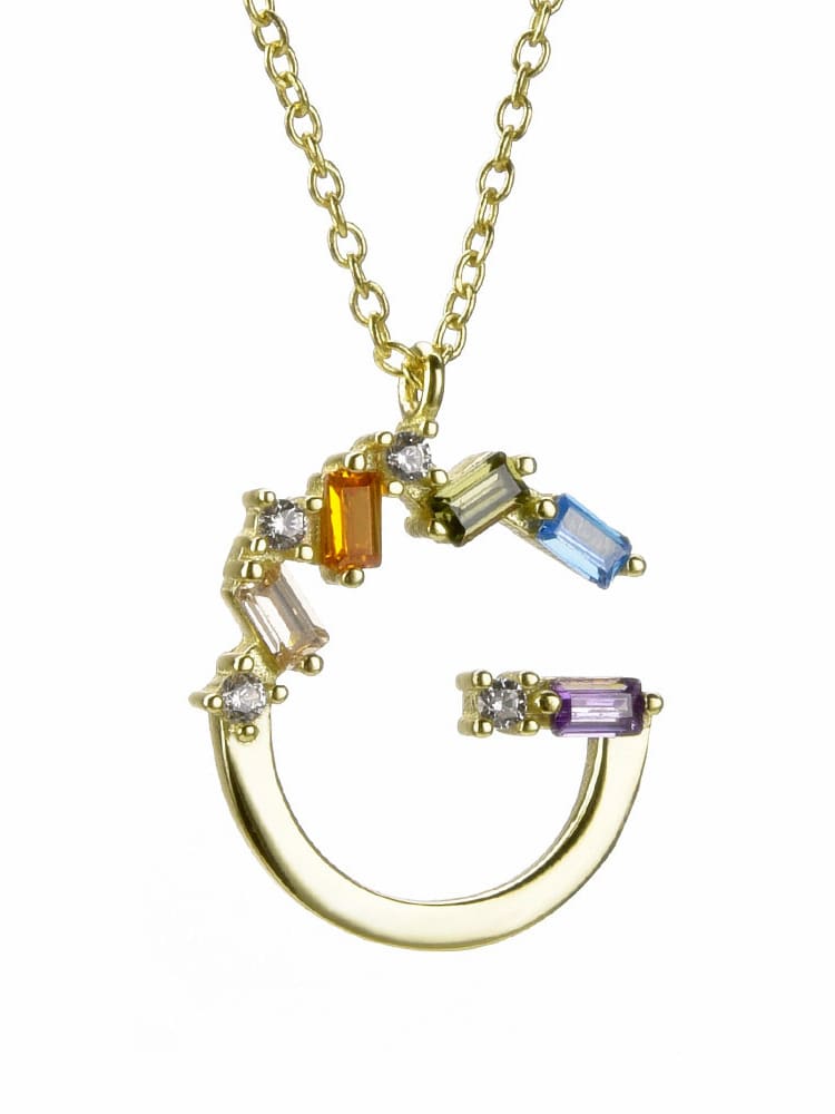 THE Initial Necklace 14k Gold plated Sterling Silver INTRODUCTORY PRICE