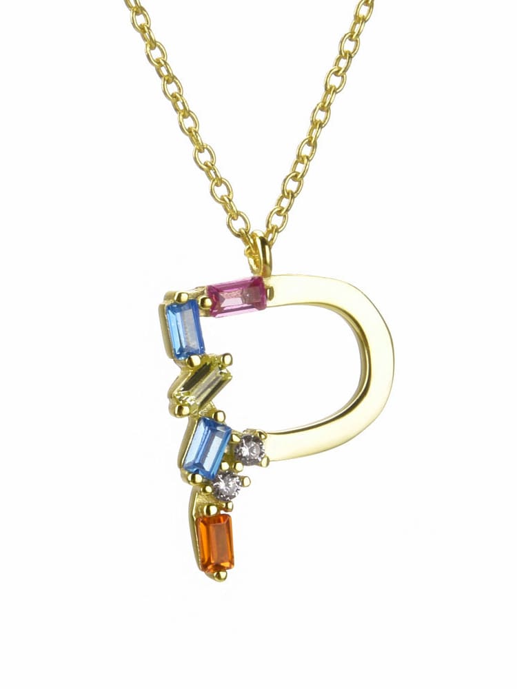 THE Initial Necklace 14k Gold plated Sterling Silver INTRODUCTORY PRICE