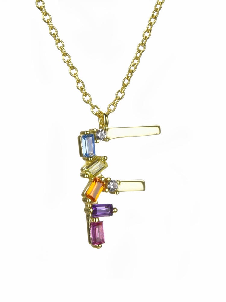 THE Initial Necklace 14k Gold plated Sterling Silver INTRODUCTORY PRICE