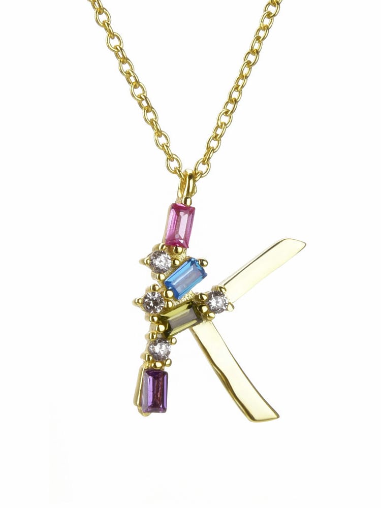 THE Initial Necklace 14k Gold plated Sterling Silver INTRODUCTORY PRICE